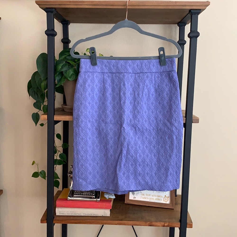 Banana Republic Purple Pencil Skirt